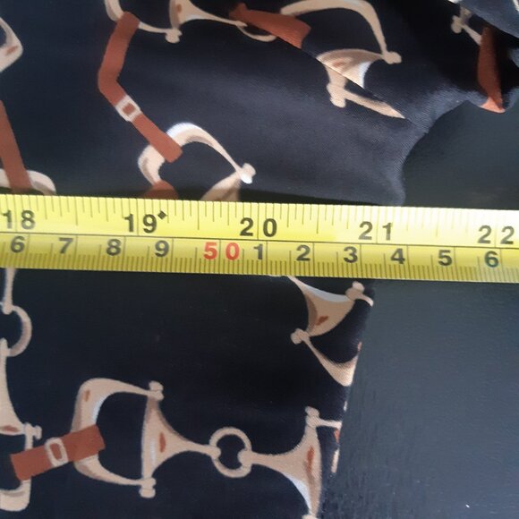 Vintage Hardy Amies Men's 1970's Nylon Black Button Up Shirt - Picture 11 of 14